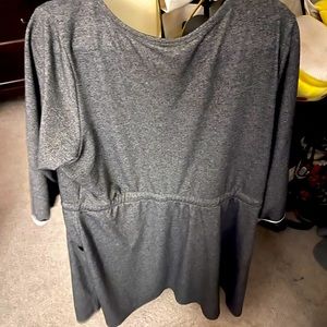 Torrid 3X gray long sleeve dress
